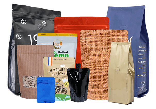 packaging bags and pouches