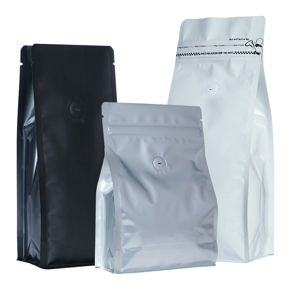 Matt black Side Gusset Bags